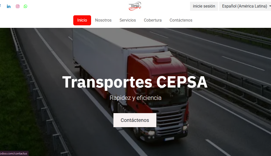 Asesoría en marketing digital para Transportes CEPSA S.A.C.